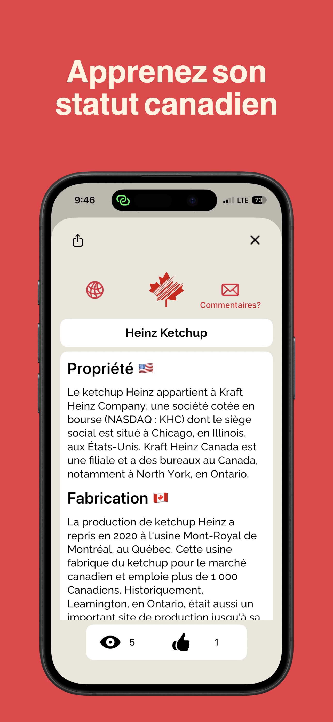 Découvrez son statut canadien