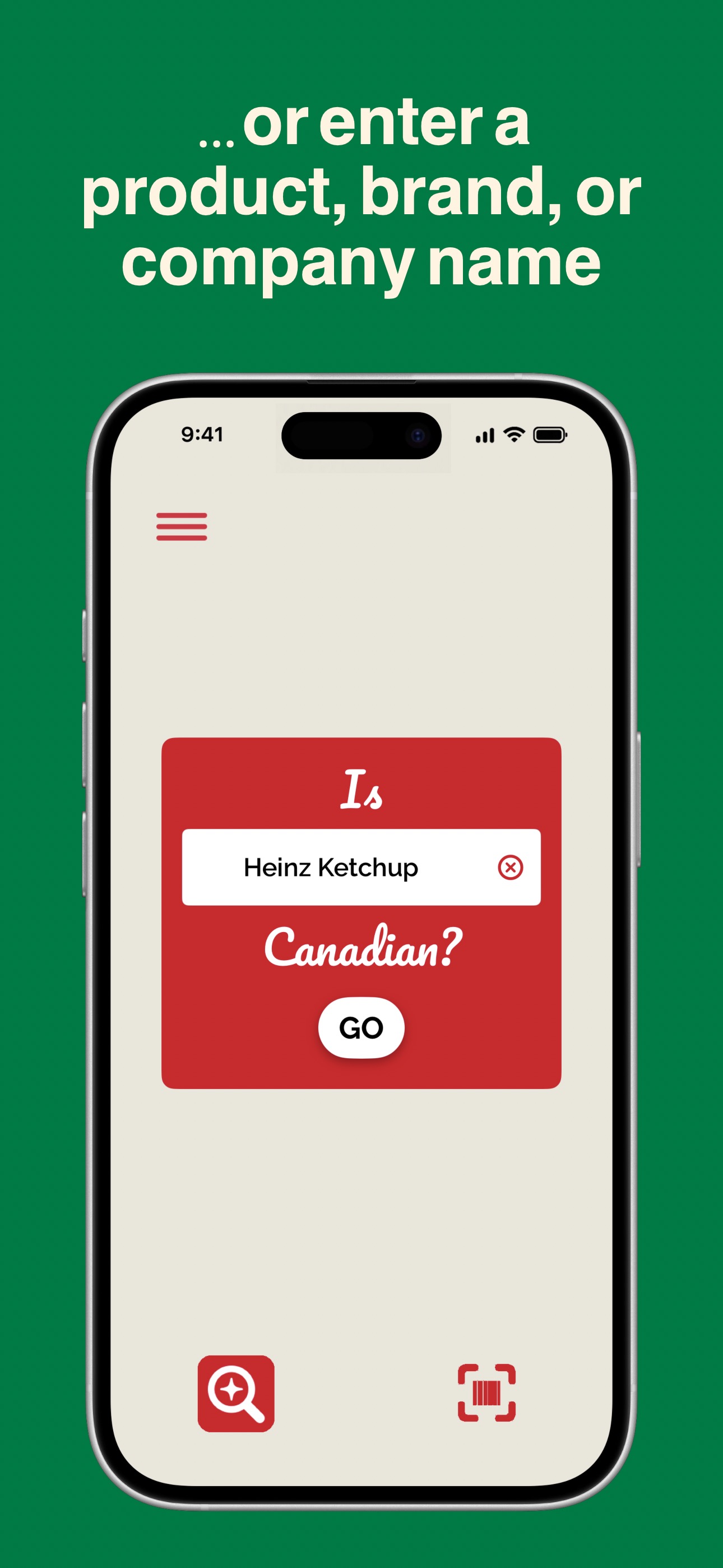 or enter a product, brand, or company name